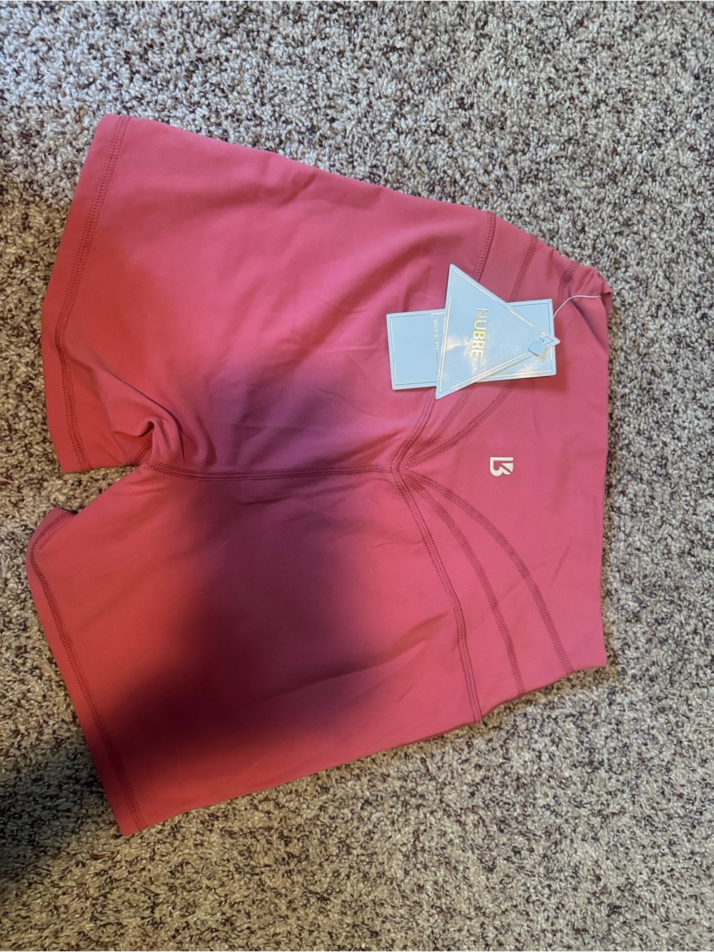 Buffbunny High-Waisted Workout Shorts – Pink | Size Small | NWT
